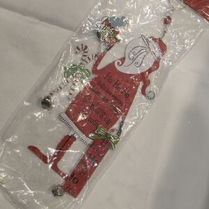 Kirkland's Christmas Fun Santa Metal Ornament Decoration